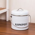 thumbnail image 2 of Home Garden Compost Bin, Activated Carbon Filter Deodorizers Household Trash Can, 2 of 8
