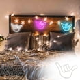 thumbnail image 2 of Led Neon Signs,Neon Signs for Wall,Neon Finger Modeling Indoor Neon Sign Usb+Battery Dual Use,Led Neon Sign, 2 of 7
