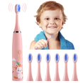 thumbnail image 1 of Hbdhejl Electric Toothbrush Children Usb Rechargeable Toothbrush Soft Hair Cleaning Tool, 1 of 2