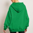 thumbnail image 4 of RKSTN Chandails à Capuchon pour Femmes Mode Automne 2023 Décontracté Couleur Unie Chandails à Capuchon Manches Longues Chandail Chaud à Enfiler Hauts avec Poches, 4 of 6