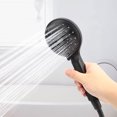 thumbnail image 4 of Shower Set Abs Shower Set Adjustable Shower Sets Bathroom Accessories Houseware Matte Black Handheld Showerhead With Showerhead Holder Bracket Hose Bathroom Tools, 4 of 8