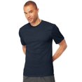thumbnail image 1 of Hanes Cool DRI TAGLESS Men`s T-Shirt, L, Navy Heather, 1 of 3