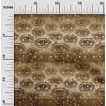 thumbnail image 2 of oneOone Cotton Flex Brown Fabric Conversational Eye Sewing Craft Projects Fabric Prints By Yard 40 Inch Wide, 2 of 4
