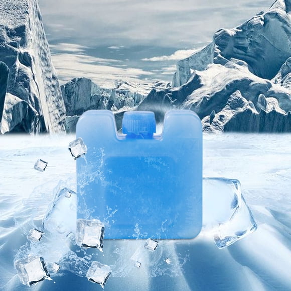Roiihwy Blocs Réfrigérants pour Glacière, Congélation Rapide Gain de Place Blocs Réfrigérants Réutilisables pour Boîtes à Lunch Ou Glacières, D