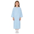 thumbnail image 2 of Moggemol Robe Post-Opératoire pour Enfant, Vêtements Adaptatifs, Robe d'Hôpital Douce et Confortable pour Patient, Bleu Pâle 14, 2 of 7