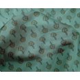 thumbnail image 4 of oneOone Silk Tabby Fabric Floral Block Print Sewing Fabric BTY 42 Inch Wide, 4 of 4
