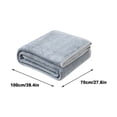thumbnail image 3 of Soft Flannel Blanket for Winter Warmth & Summer AC | Cozy Velvet Conditioning Blanket for Home, Car, Picnic & Camping, 3 of 7