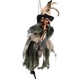 thumbnail image 1 of Halloween Witch Pendant Trickery Prop for Haunted House Decor (Green), 1 of 8