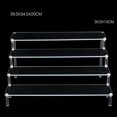 thumbnail image 4 of Langgg Clear Acrylic Display Riser Stand Perfume Cosmetics Holder for Decoration 39.5x34.5x20cm, 4 of 7