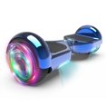 thumbnail image 1 of Hoverboard Bluetooth pour Enfants, Trottinette Auto-Équilibrée Couleur Araignée et Couleur Chrome avec Haut-Parleur Sans Fil Intégré et Roues Lumineuses, 1 of 7