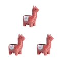 thumbnail image 4 of Wweixi 1/2/3 Animal Shape Pots Durable Materials For In Garden For Small Spaces Eco-friendly Alpaca red 3PCS, 4 of 6