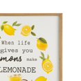 thumbnail image 3 of Benjara BM263171 Wall Art with Amazing Quote & Square Frame, Brown, 3 of 6