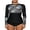 Black/White, variant on Charmo Women's Rashguard Long Sleeve UPF 50+ Swimwear Rash Guard Athletic Surfing Swimsuit Tops