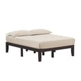 thumbnail image 1 of Gymax 14'' Full Size Wooden Platform Bed Frame w/ Strong Slat Support Espresso, 1 of 7