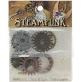 thumbnail image 1 of Solid Oak Steampunk Metal Accents 9/Pkg-Gears - STEAM017, 1 of 2