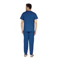 thumbnail image 4 of Inkmeso Solid Nightwear Set For Mens Tshirt And Pants Pajama Set Short Sleeve Pjs Loungewear Set, 4 of 8