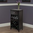 thumbnail image 3 of 92745- Ancona Modular Wine Cabinet with One Drawer, Glass Rack, X Shelf, 3 of 9