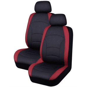AutoTrends Couverture de siège arrière bas, Cranberry, 2-pc-Cranberry