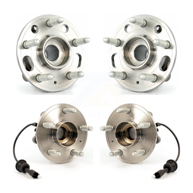 Kugel Front Rear Wheel Bearing & Hub Assembly Kit for Car 2010-2017 Chevrolet Equinox GMC Terrain - Left Right Side (Driver Passenger) K70-101262