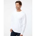 thumbnail image 2 of SoftShirts T-Shirt à Manches Longues Bio pour Adulte, 3TG, Blanc, 2 of 5