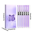 thumbnail image 3 of TopLLC Home Office Furniture Straight Liquid Ballpoint Pen Macaroon Color Sign Pen 0.5mm High Capacity Black Water Pen Student Exam Fast Drying Pen Plastic Boxed Sign Pens, 3 of 6