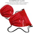 thumbnail image 2 of Cherryhome Backpack Bag, Waterproof Draw String Back Sack with Zip Pocket, Gym Drawstring Bags Swim Bag for Men Women, 2 of 4