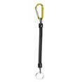 thumbnail image 1 of jinwen Coiled Retractable ing Lanyards Coil Lip Grips Tools 100-120cm - Gold, 1 of 7