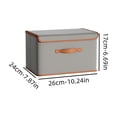 thumbnail image 3 of PRETXORVE Thickened and Large Capacity Zippered Non-woven Home Storage for Convenient Organization Of Quilts, 3 of 9