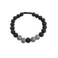 thumbnail image 4 of Mode 8MM Bracelets Assortis Réglable Noir Mat Bouddha Perles Diffuseur Bracelet Exquis Femmes Accessoires Cadeaux pour les Hommes Argent, 4 of 9