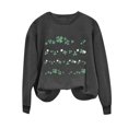 thumbnail image 4 of Chemises pour Femmes Col Rond Imprimé Fête de la Saint-Patrick Manches Longues Chandails en Molleton Fête de la Saint-Patrick Chemises pour Femmes, 4 of 4