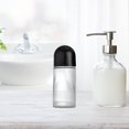 thumbnail image 3 of Large Roller Transparent Glass Bottle For Liquor Massage And Important Oil Storage with Wheels Clear Storage Containers with Lids Airtight Food Containers Storage Food Kitchen Canister Set, 3 of 3
