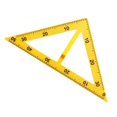 thumbnail image 2 of veasfak Grande Règle de Mathématiques Géométriques pour Dessin Outil de Mathématiques Géométriques pour Dessin Tableau Blanc 45 Triangles, 2 of 9