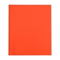 thumbnail image 4 of Orange Plastic Folder With Pockets Letter Size File Folder Document Organizer For Office School Supplies Heavy Duty Portfolio With Card Slot, 4 of 5