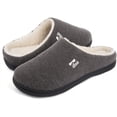 thumbnail image 1 of RockDove Men's Fleece Lined Memory Foam Clog Slipper, 1 of 6