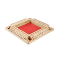 thumbnail image 1 of XZNGL Shut the Box Jeu de dés de Pub Traditionnel en Bois Mathématique pour Voyage 4 Joueurs, 1 of 9