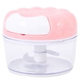 thumbnail image 1 of Coofit Manual Garlic Chopper Plastic Mini Vegetable Chopper Food Chopper for Home, 1 of 10