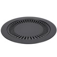 thumbnail image 2 of Barbecue Pan Smokeless Round Nonstick Baking Tray BBQ Roasting Tray Kitchen Home Utensils, 2 of 8