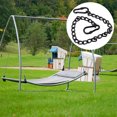 thumbnail image 4 of WEUVEB 2Pcs Heavy Duty Stainless Steel Hanging Chain for Hammock Chair Swing Adjustable Height, 4 of 8