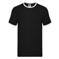 thumbnail image 1 of Fruit of the Loom T-Shirt à Col Contrastant pour Hommes, 1 of 3