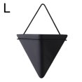 thumbnail image 1 of CAROOTU Simple Container Iron Vases Ceramic Self Water-Absorbing Planter Nordic Succulent Plant Wall Mounted, 1 of 6