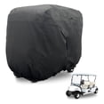 thumbnail image 2 of Cart Cover, Water Golf Cart Rain Protection Protector Black, 2 of 8