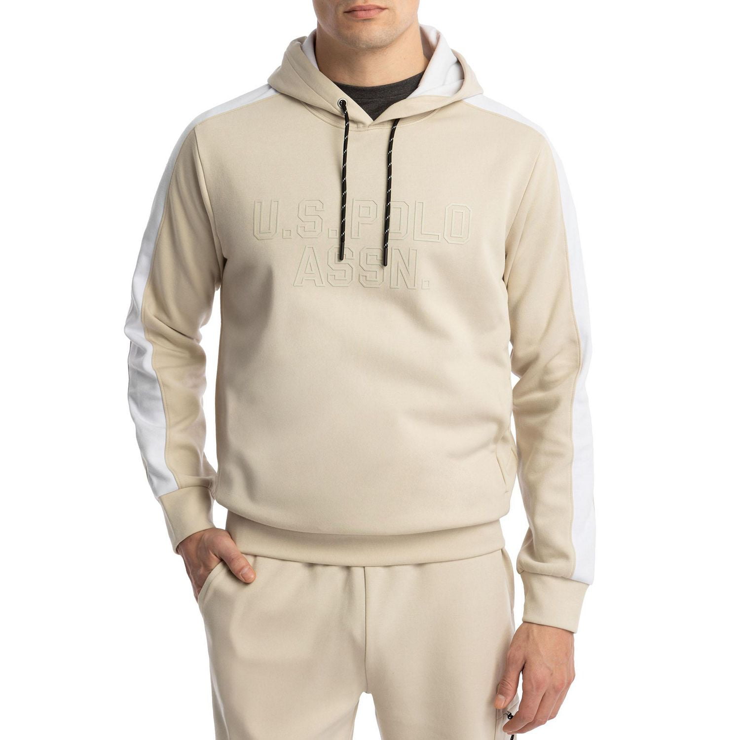 U.S. Polo Assn. Men's Interlock Pullover Hoodie