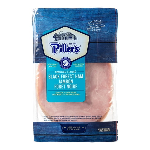 Piller’s Smoked Black Forest Ham, High Protein, 175 g