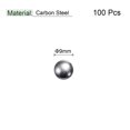 thumbnail image 2 of Unique Bargains Billes de Précision 9 mm en Acier au Carbone, Roulements Pleins, Lot de 100, 2 of 5