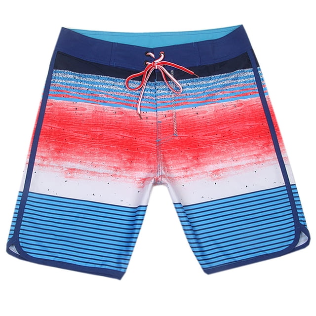 Birdeem Mens Summer Thin Fast-Drying Beach Trousers Casual Drawstring Sports Short Pants