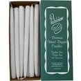 thumbnail image 1 of Patrician Hand Dipped Taper Candles 12 Pack White, Dripless and Smokeless, 1 of 4