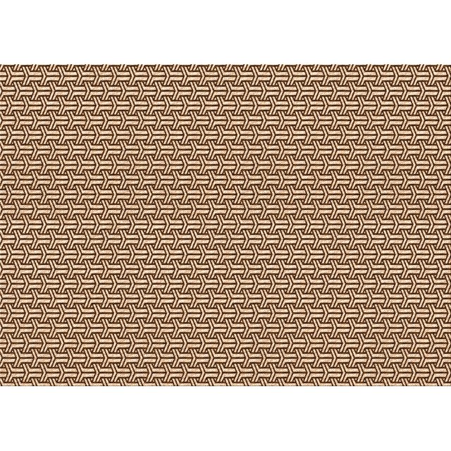 Ahgly Company Tapis Rectangulaire Lavable en Machine Rouge Brun, 8 Pieds x 10 Pieds