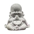 thumbnail image 1 of LNGOOR Statue de Bouddha Antique Assise pour Table Intérieure, 1 of 9