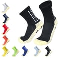thumbnail image 3 of New Style Football Socks  Silicone Suction Cup Grip Anti Slip Soccer Socks, 3 of 3