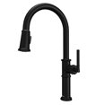 thumbnail image 2 of Karran Brampton KKF365 Single Handle Pull Down Sprayer Kitchen Faucet in Matte Black, 2 of 4